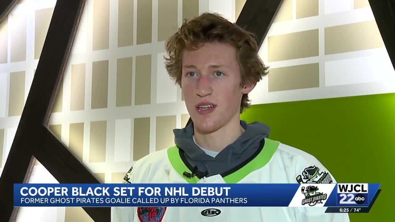 Cooper Black becomes first former Ghost Pirates player to reach NHL