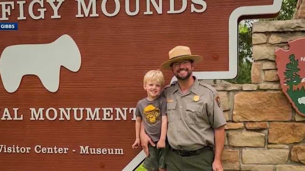 Iowa park ranger fired in federal layoffs gets his job back