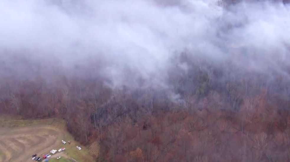 Brush fire in Clark County, Indiana spreading rapidly - Vimarsana News