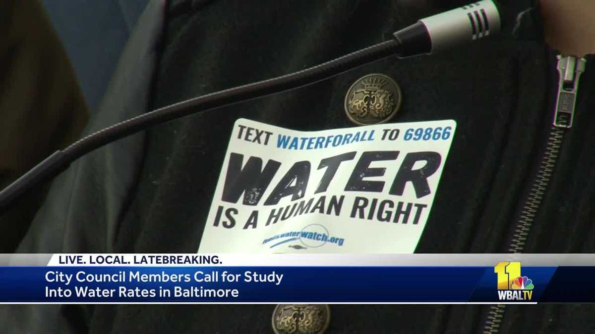 Baltimore City residents could see price hike on water bills