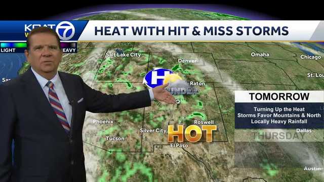 Warmer than normal with scattered storm chances - Vimarsana News