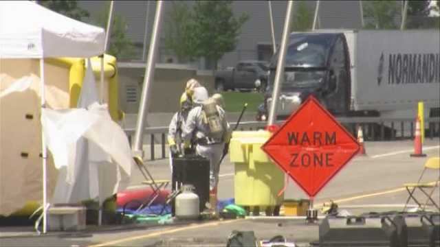 Border agents encounter unknown substance during vehicle search, go to hospital