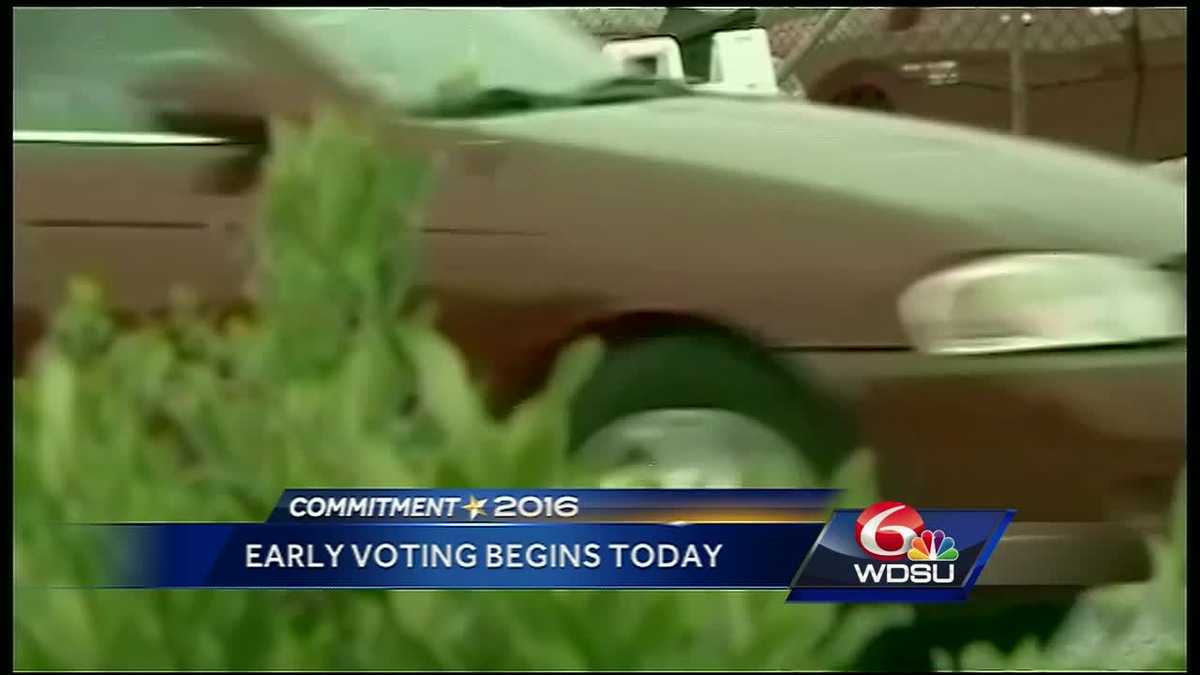 Video Here's what you should know about early voting in Louisiana