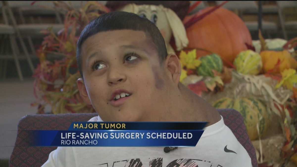 Lifesaving surgery scheduled for boy with tumor