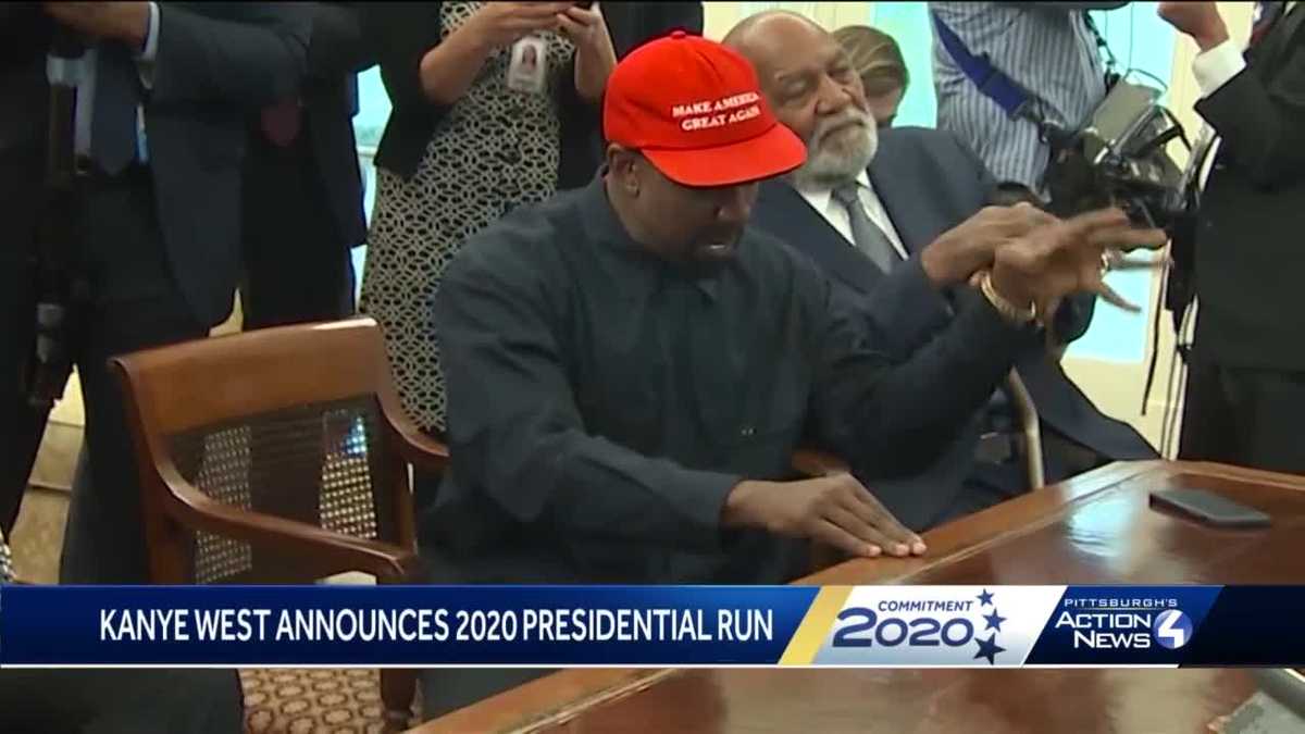 Kanye West announces presidential run