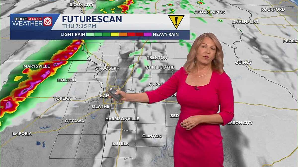 It's going to be another warm, breezy day