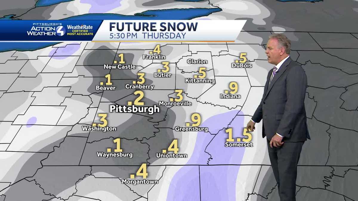 Cold Air Returns, AM light snow