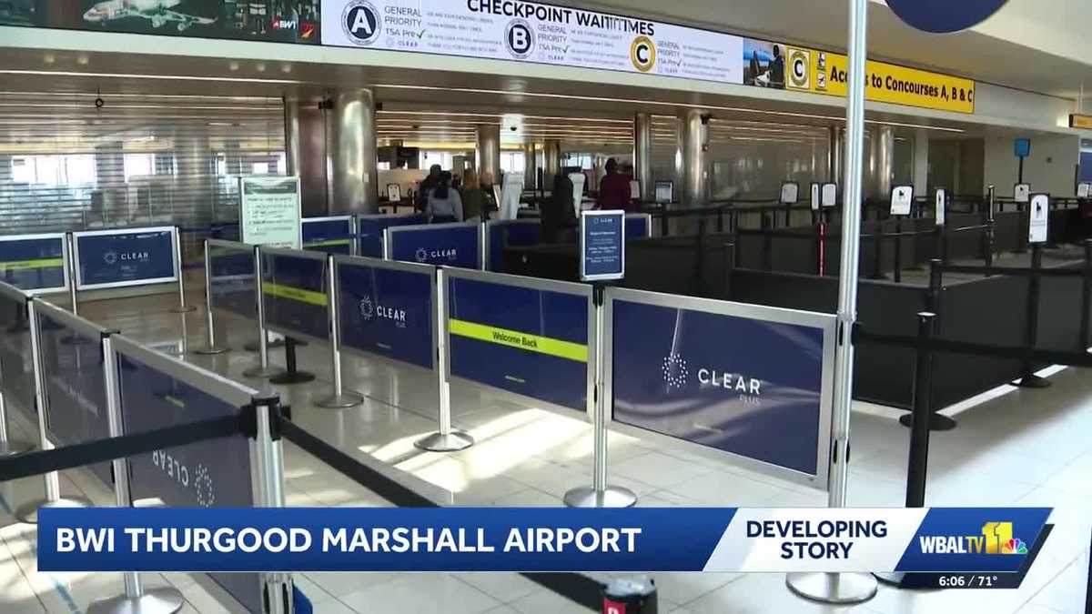 BWI-Marshall security line wait times back to normal - WBAL