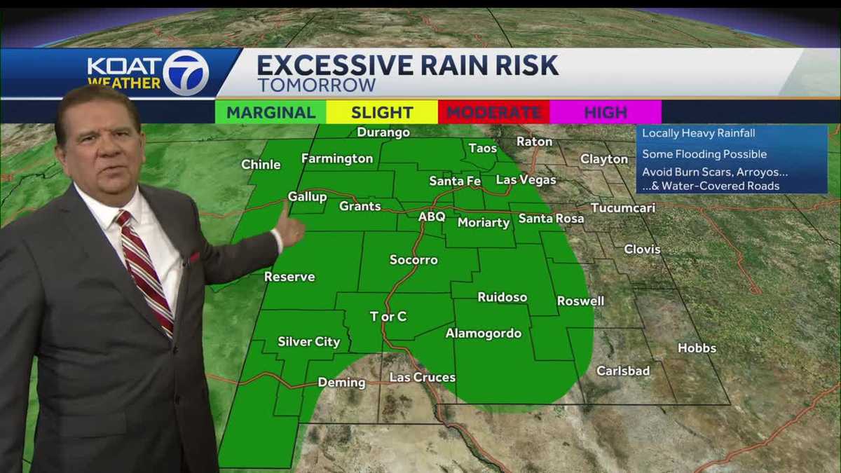 Increasing rain storms in New Mexico creates flooding threat