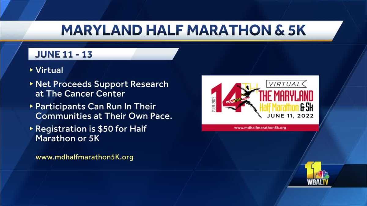 Maryland Half Marathon & 5K holding virtual fundraiser