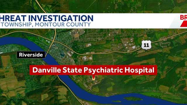 Montour County, Pa. bomb threat at Danville State Psychiatric Hospital