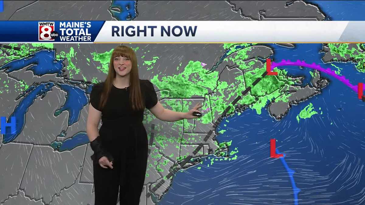 Spotty showers linger through the weekend, dry Memorial Day