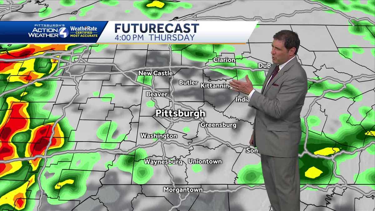 Scattered showers Wednesday, Impact Day Thursday