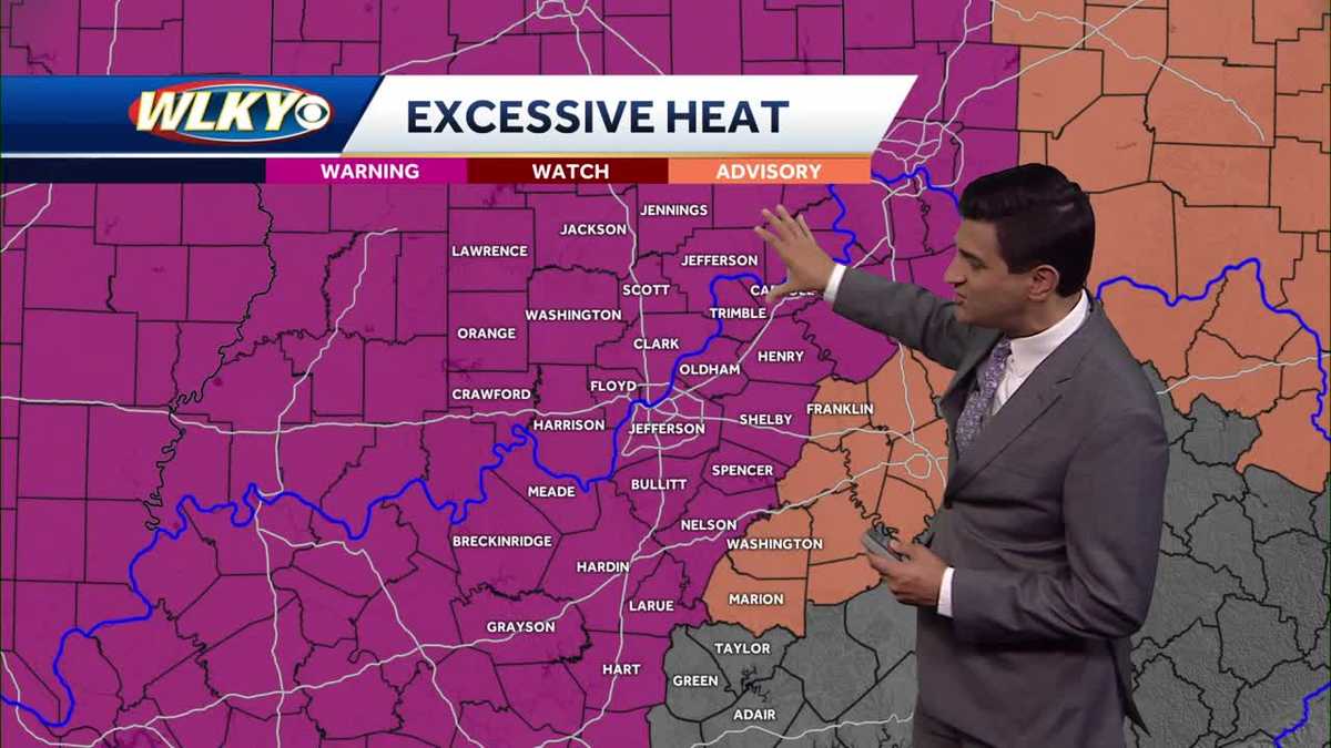 Excessive heat warning in effect Thursday