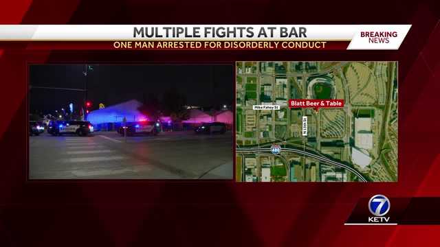 Multiple fights at downtown Omaha bar