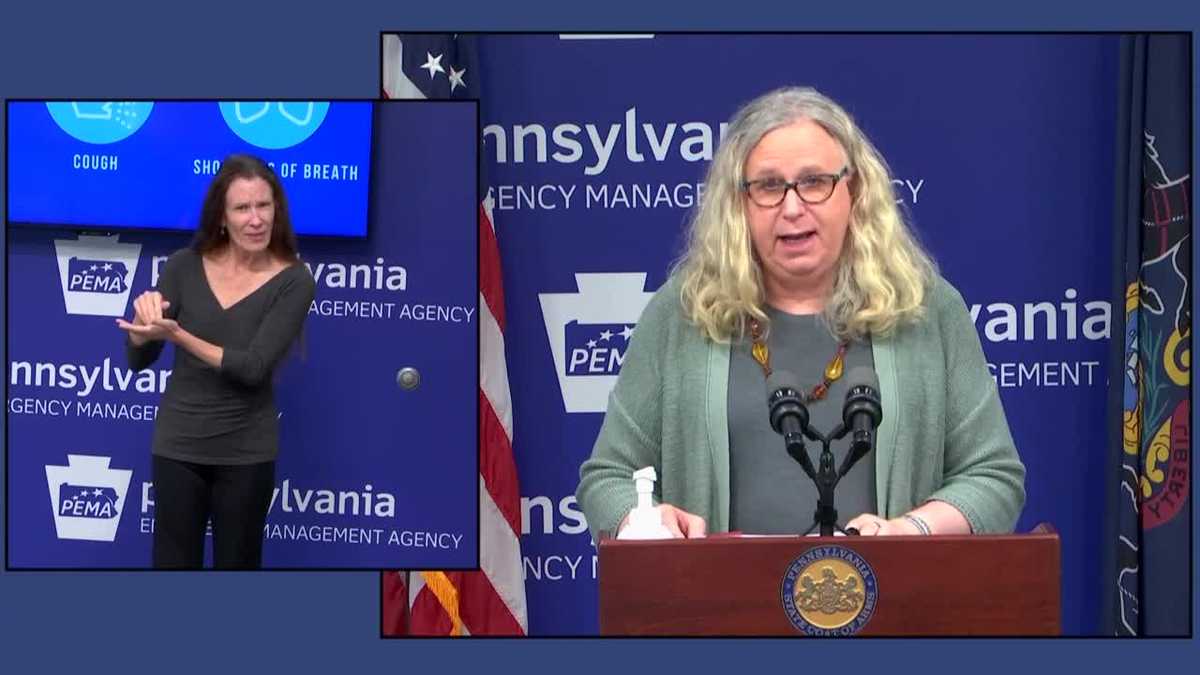 Pennsylvania health secretary discusses COVID19 latest