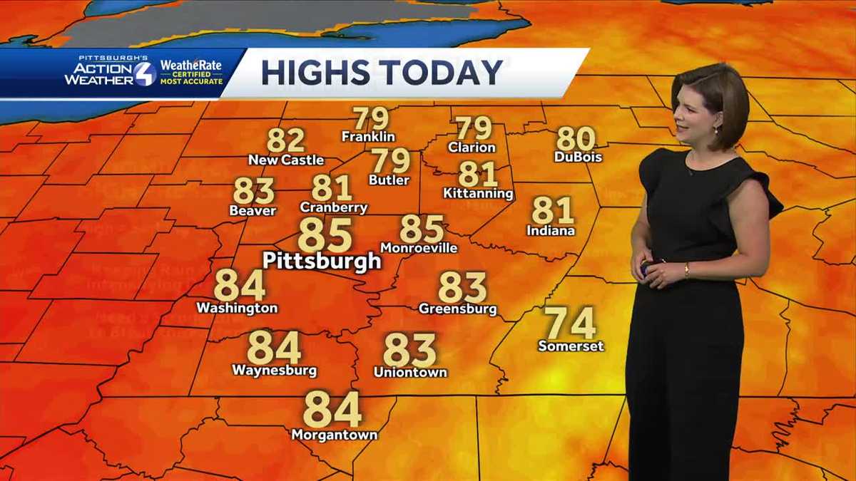 Splendidly sunny and warm Sunday