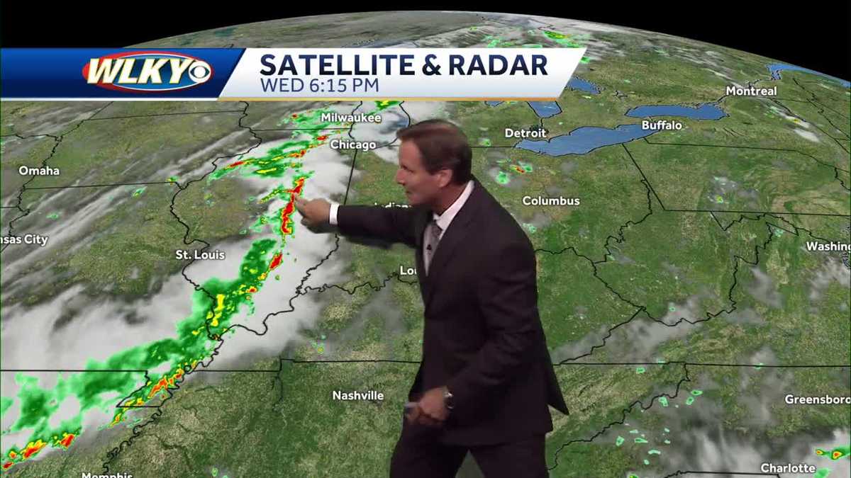 Typical early July weather on the way.