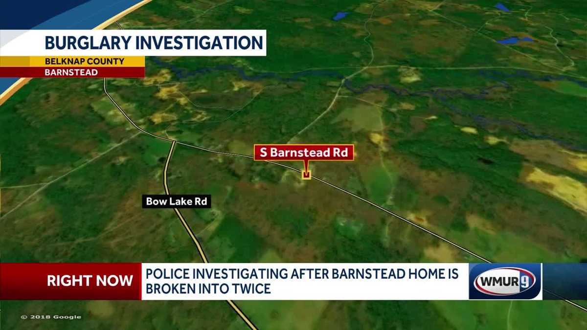 Barnstead police investigate after home broken into twice