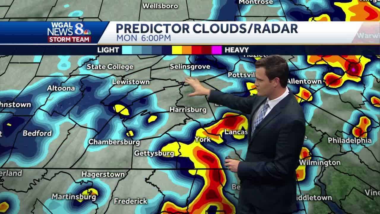 Scattered Strong Storms, Possible Flash Flooding, Expected Today