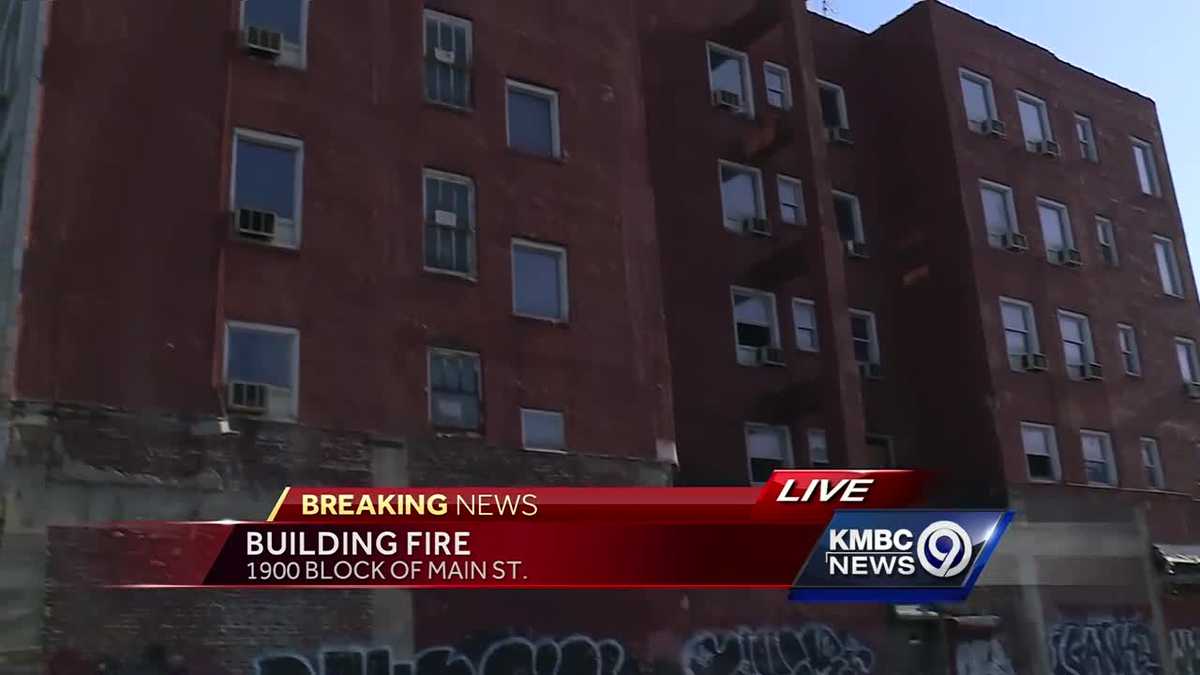 Fire breaks out at abandoned building at 19th, Main