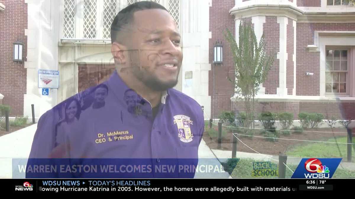 Back to School: Warren Easton Charter High School names alumnus as new principal