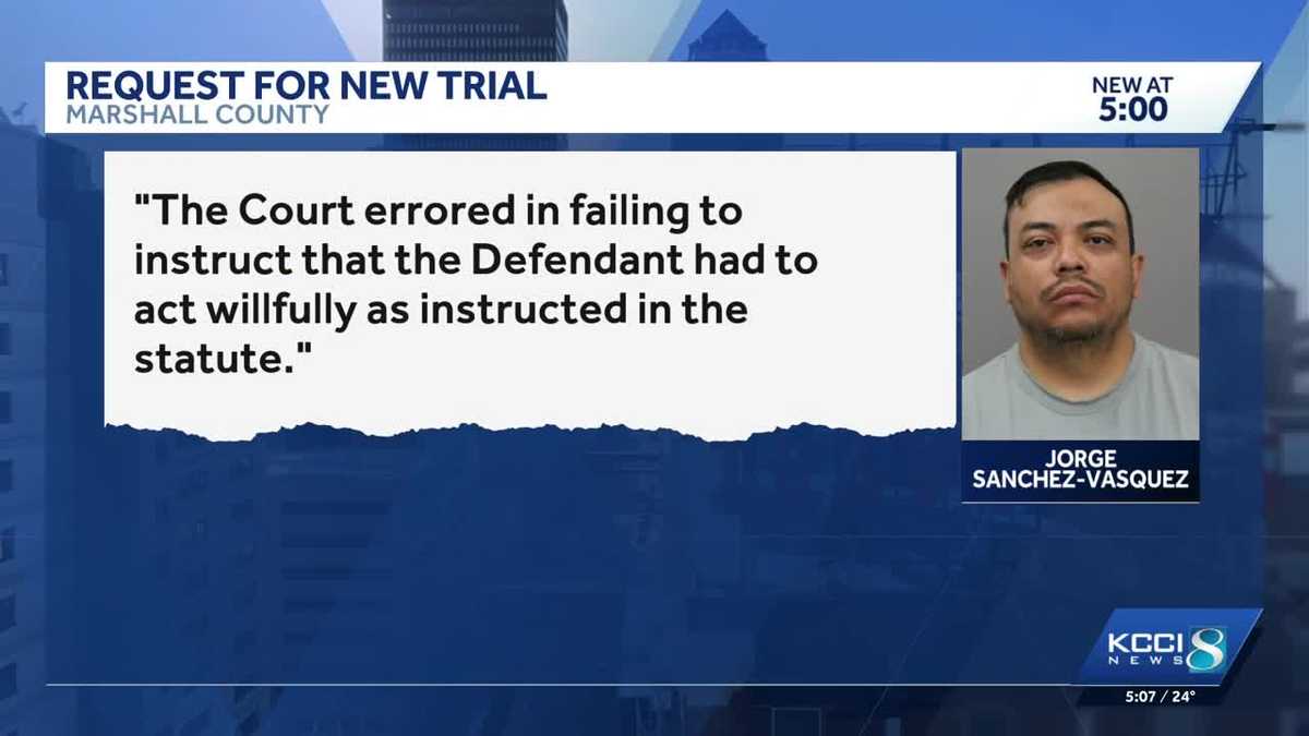 Iowa crime: Man convicted of election misconduct calls for new trial - KCCI