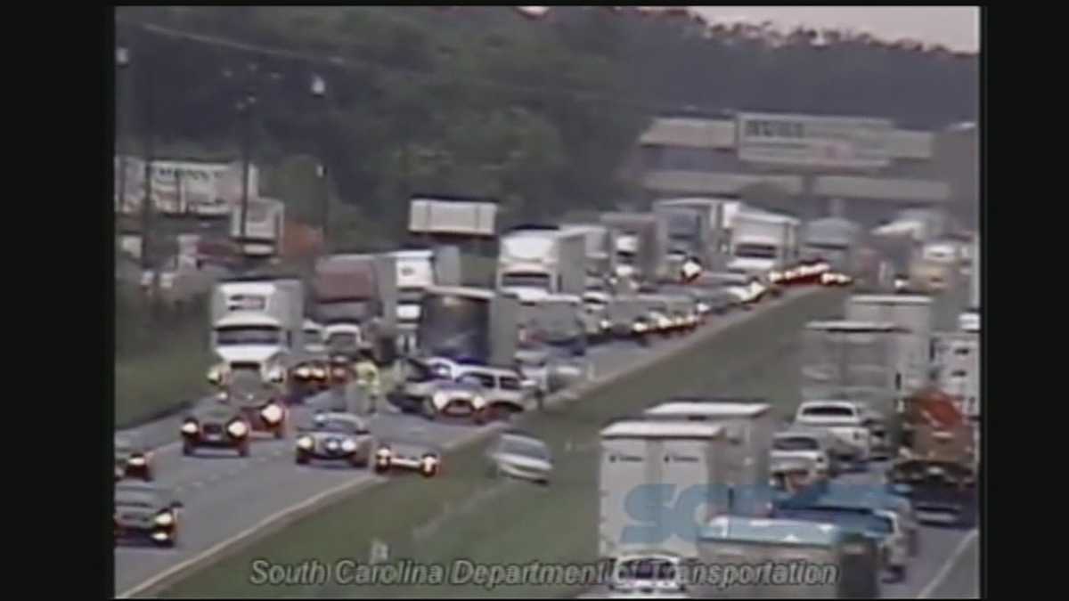 Accident with injuries slows traffic on I85 near Gaffney