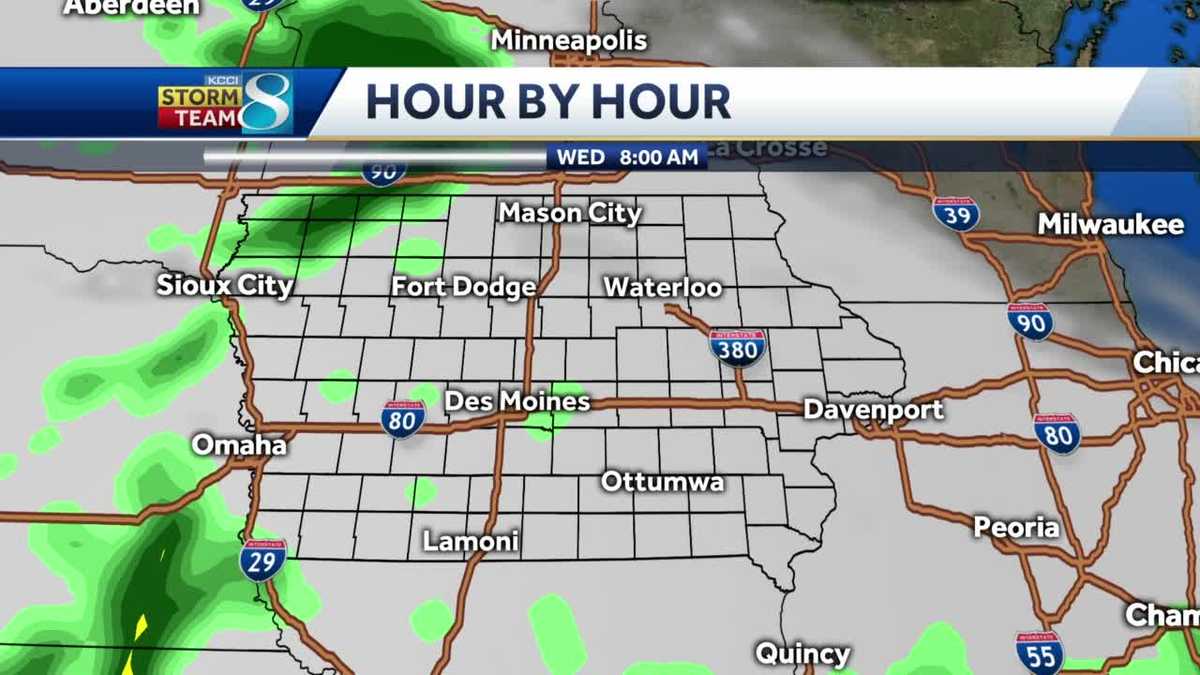 Dry and cool today before rain chances return