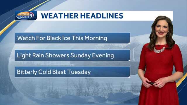 Watch: Temps in the 40s, light rain tonight - Vimarsana News