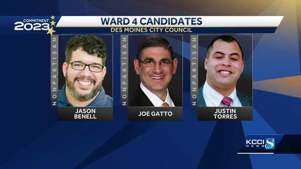 des moines city council election: see where ward 4 candidates stand on issues