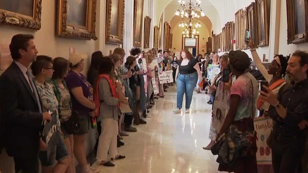 Protesters urge Sununu to veto anti-trans bills - Vimarsana News