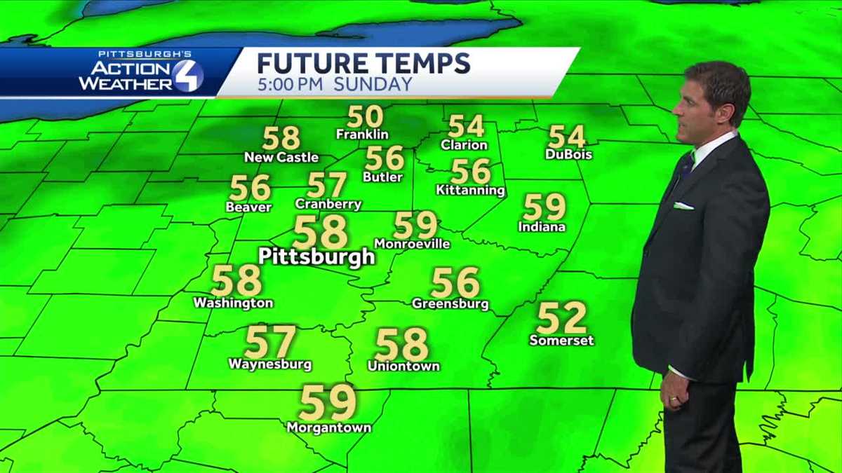 Mostly cloudy through the weekend