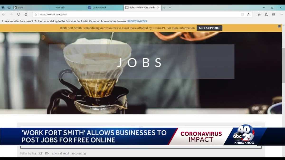 'Work Fort Smith' allows businesses to post jobs for free online