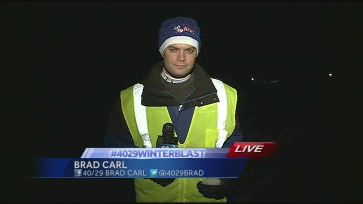 Winter Weather Conditions in Winslow