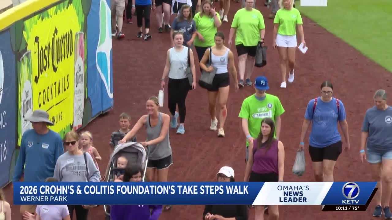 'Take Steps Walk': Hundreds gather at Werner Park for Crohn's disease walk