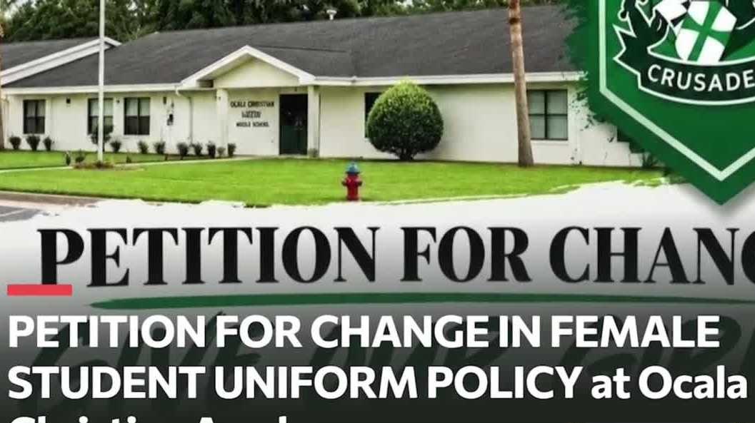 Online petition calls for change to Ocala Christian Academy’s uniform policy