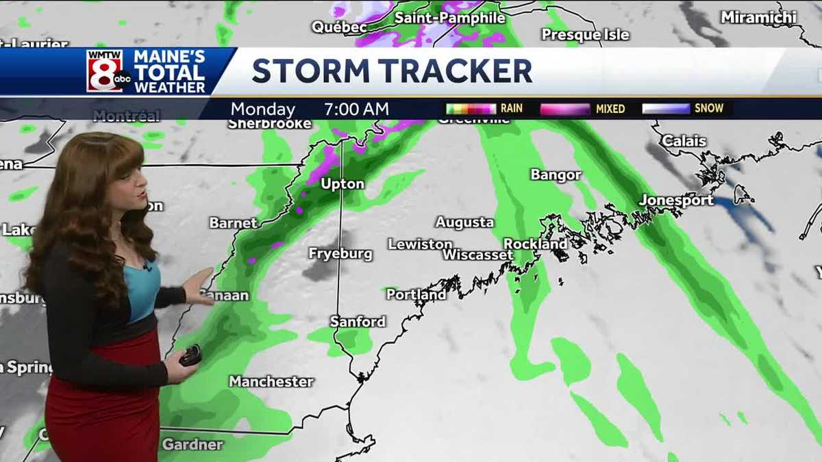 Cloudy and mild to start the week with rain chances on the way