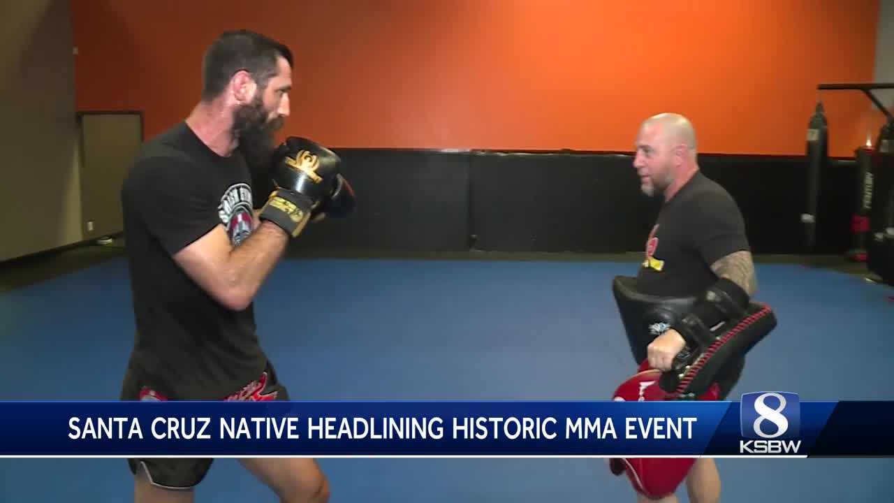 Santa Cruz native to headline first pro MMA event in the city