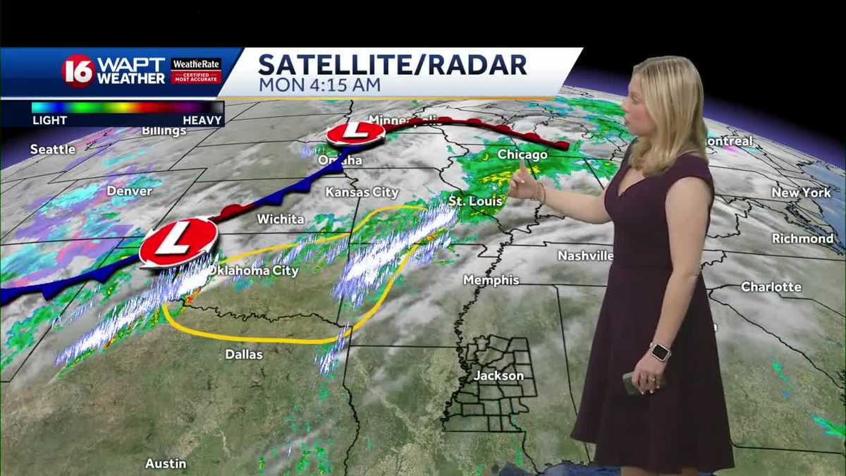 Warm and windy today with rain headed our way tomorrow