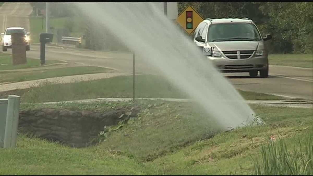 Watermain breaks in Byram