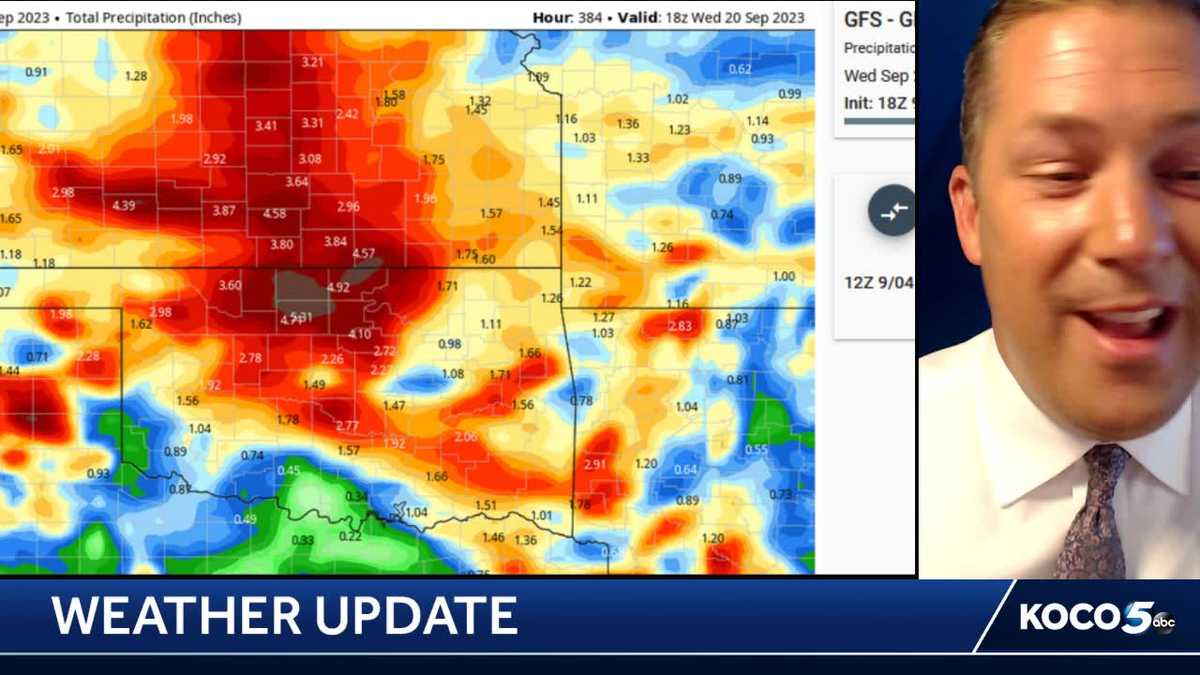 Oklahoma Wetter weather ahead
