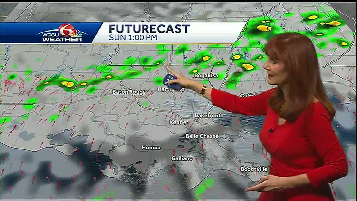 Increasing Rain Chances Sunday