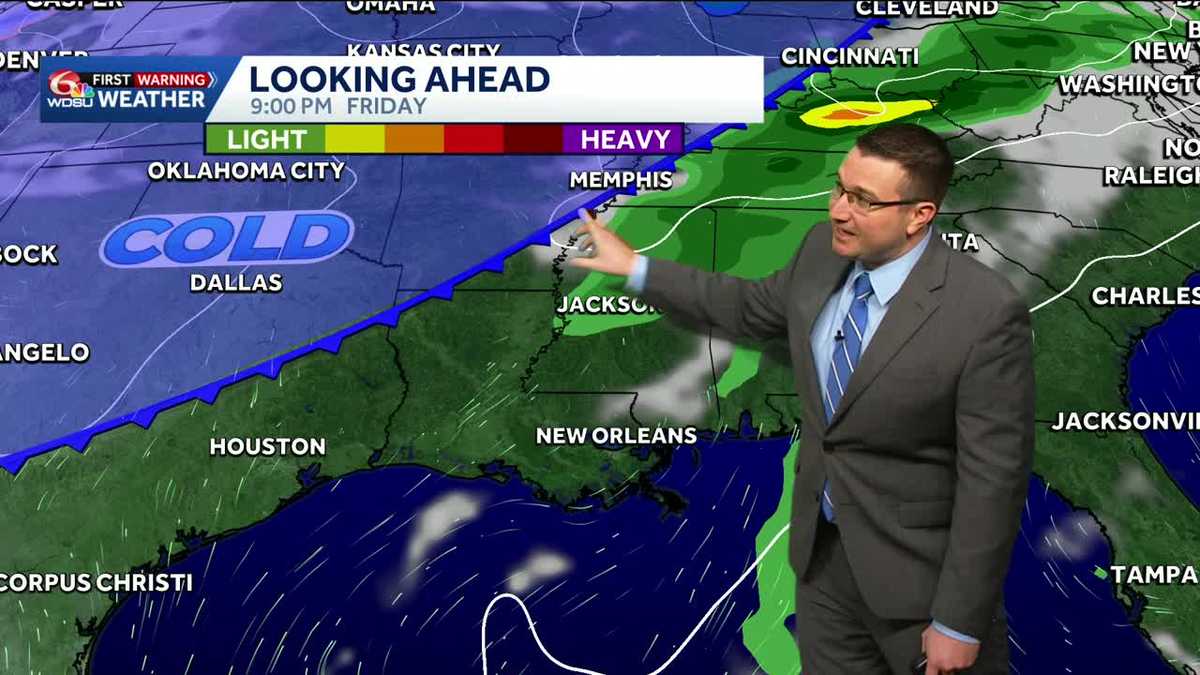 Temperatures turning warmer through the rest of the week