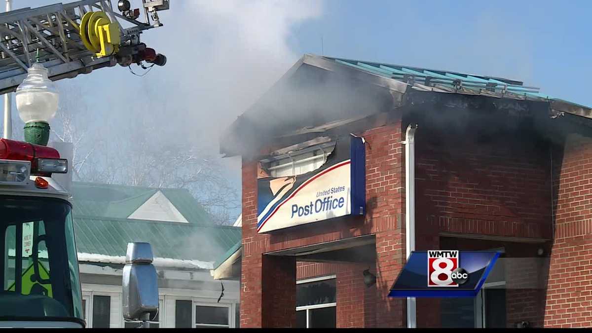 Fire destroys Winthrop post office