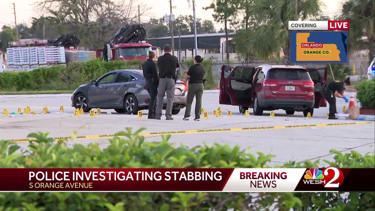 Two teens hospitalized after stabbing at Orlando gas station