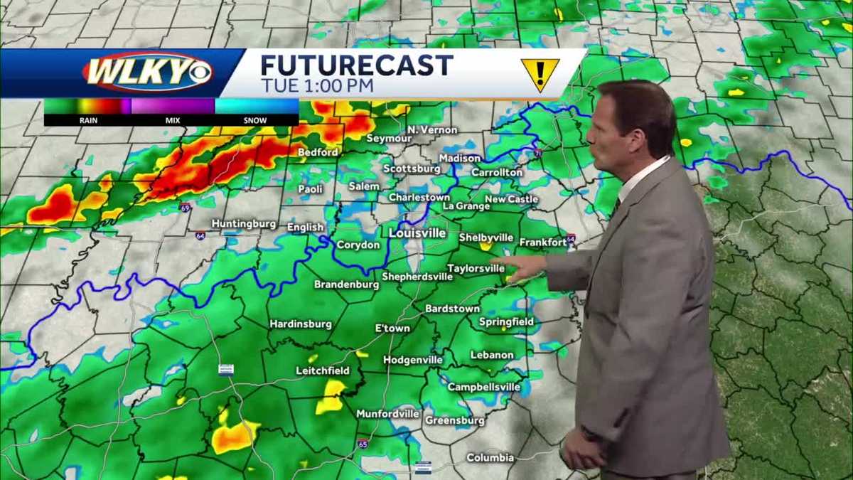 Rain and storms on the way