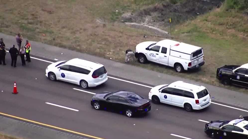 Truck driver arrested after hit-and-run that killed surveyors on I-95