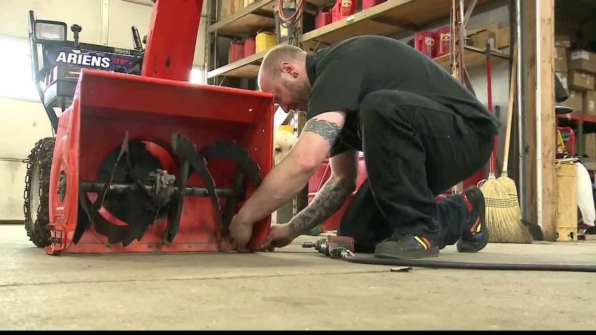 It's too late for quick snowblower repairs