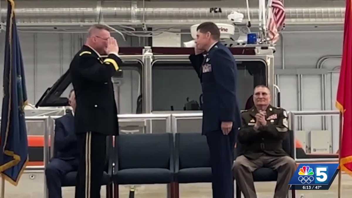 Leadership change at Vermont National Guard as some members remain deployed overseas